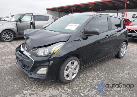 2020 Chevrolet Spark Fwd Ls Automatic z USA, uszkodzony, nr VIN KL8CB6SA4LC424678
